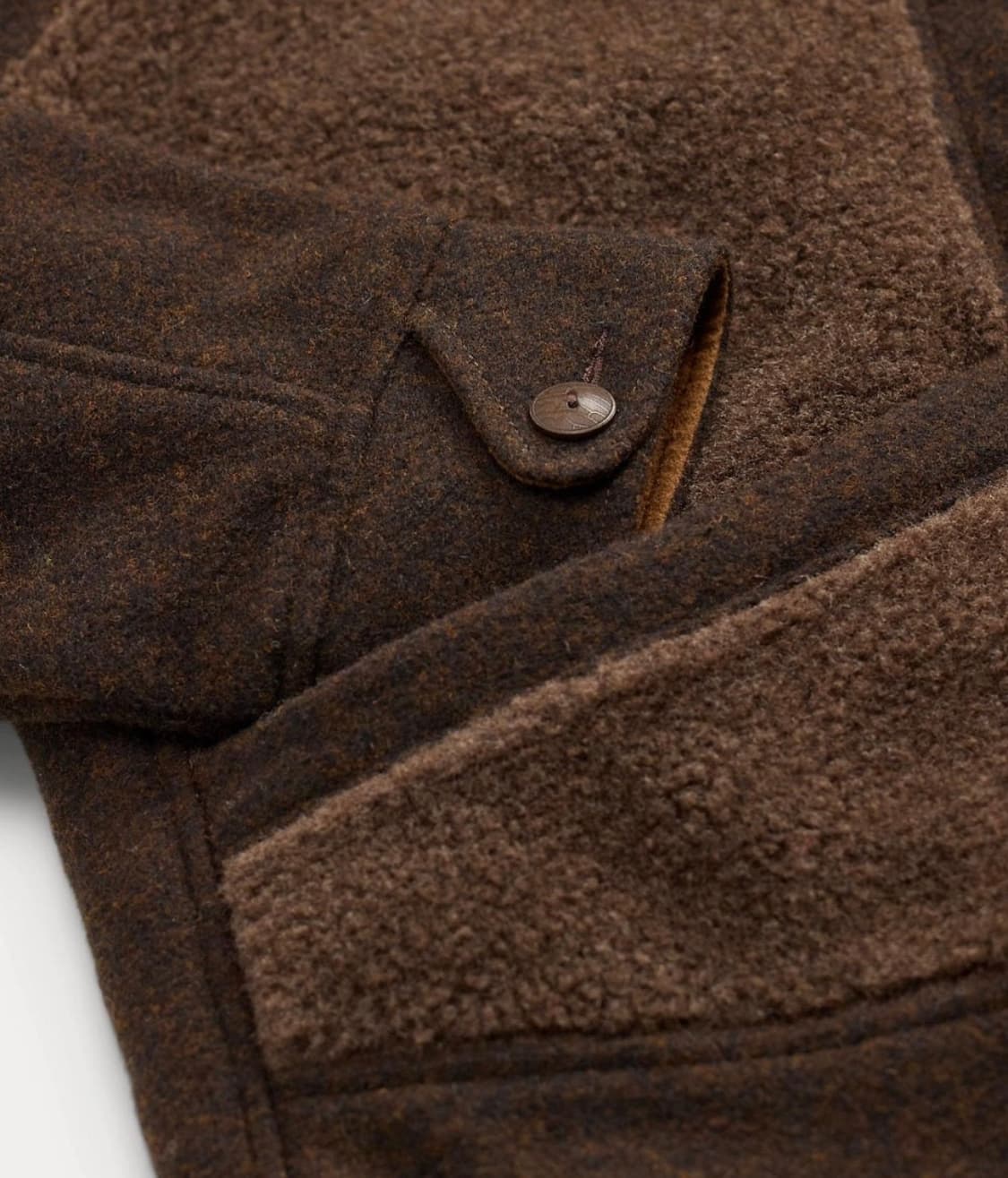 Rrl 더블알엘 그리즐리 플리스 패널 자카드 자켓 상품이미지4