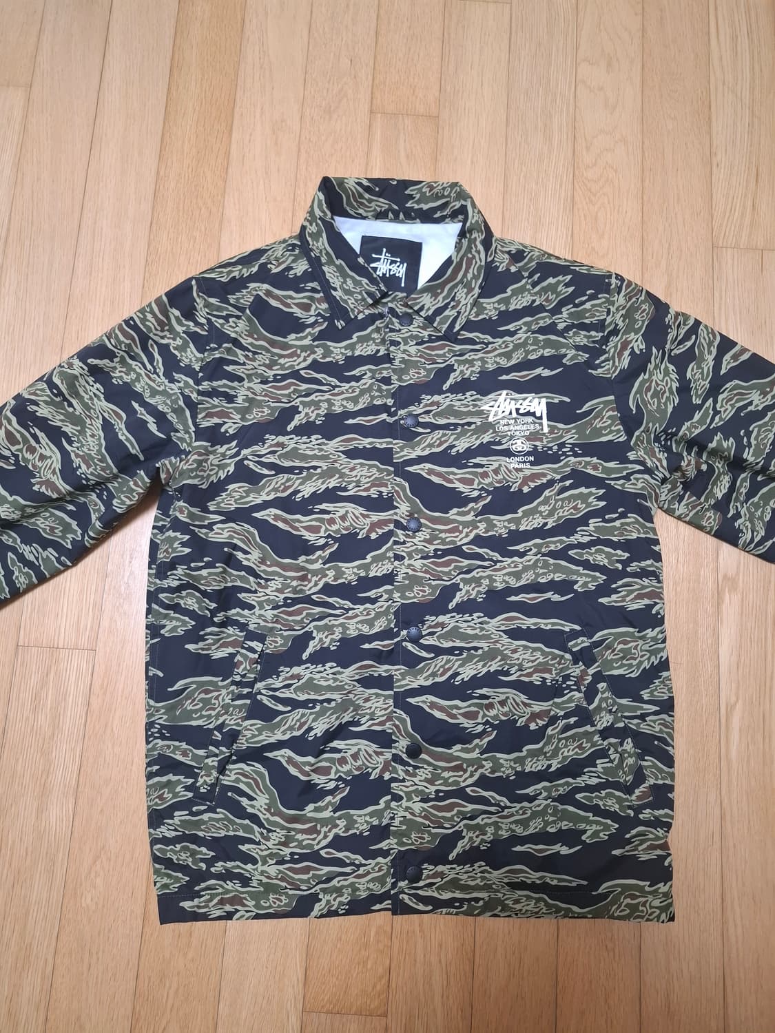 스투시 타이거카모 카모 코지자켓 자켓 팝니다. 상품이미지1