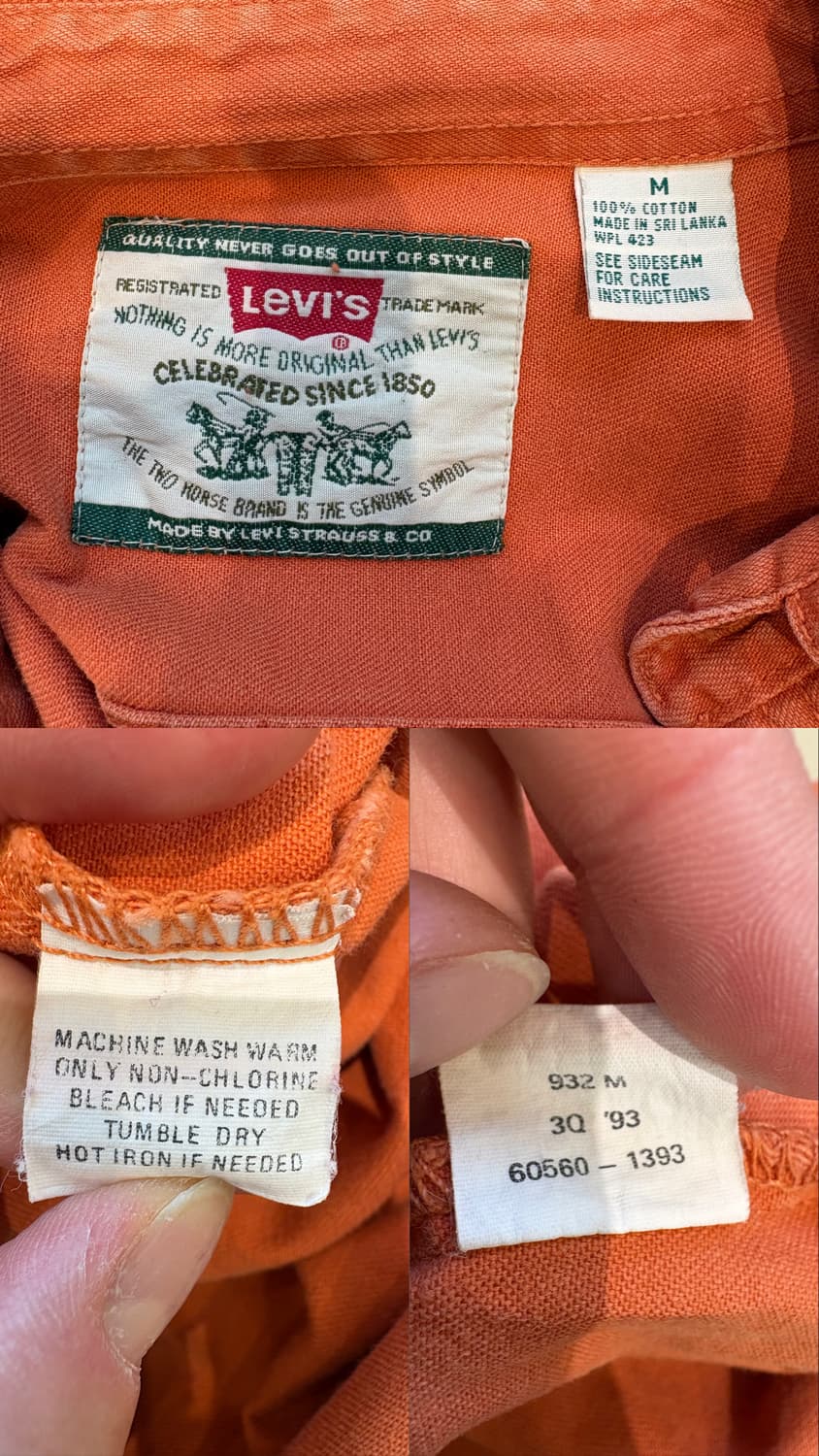 리바이스 듀얼포켓 셔츠 상품이미지9