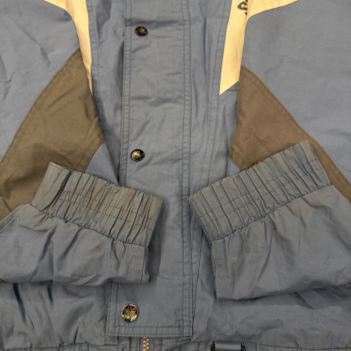 [정품/EEL] 아디다스 올드스쿨 배색 바람막이 자켓 상품이미지8