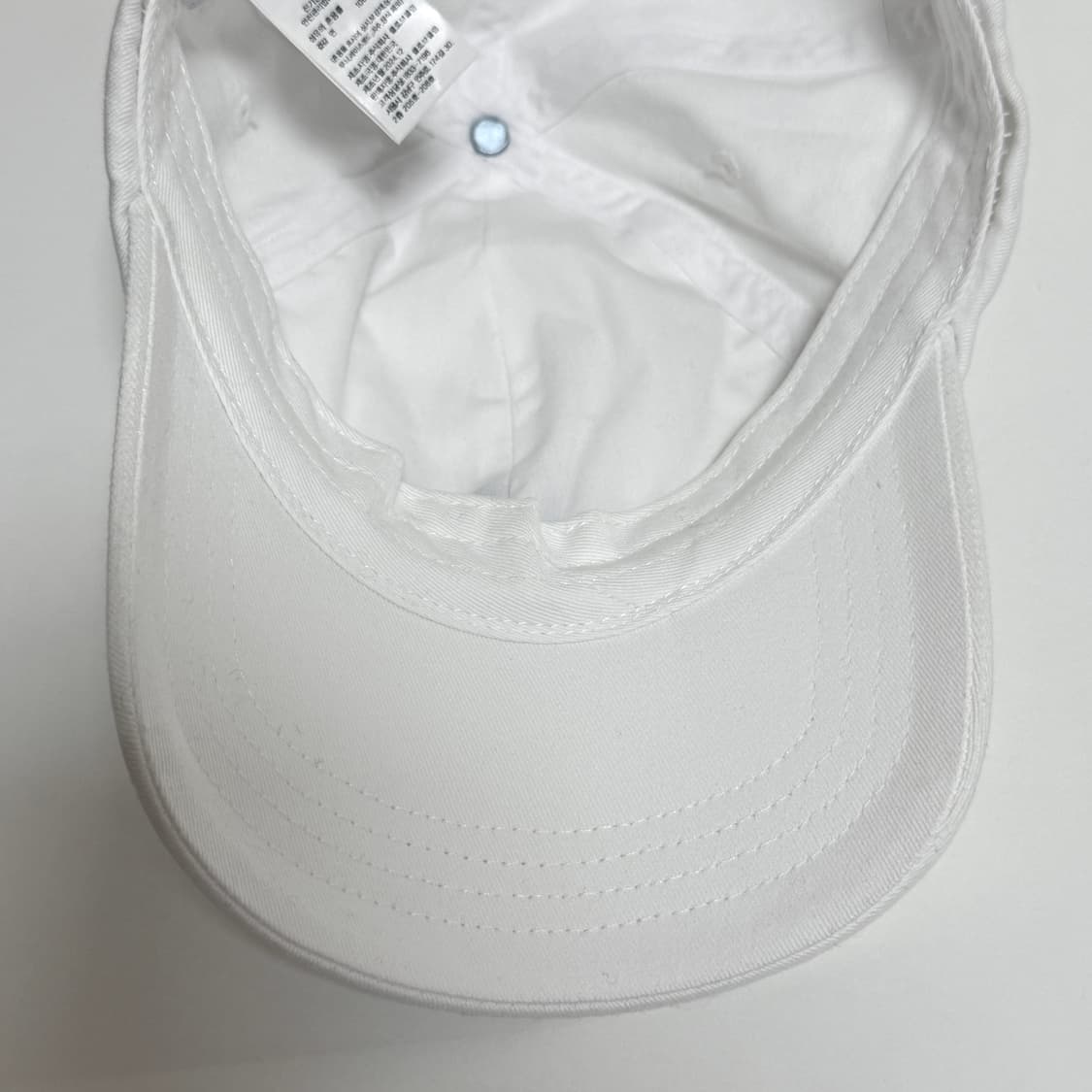 클로브 화이트 볼캡 (택째 새상품) 상품이미지4