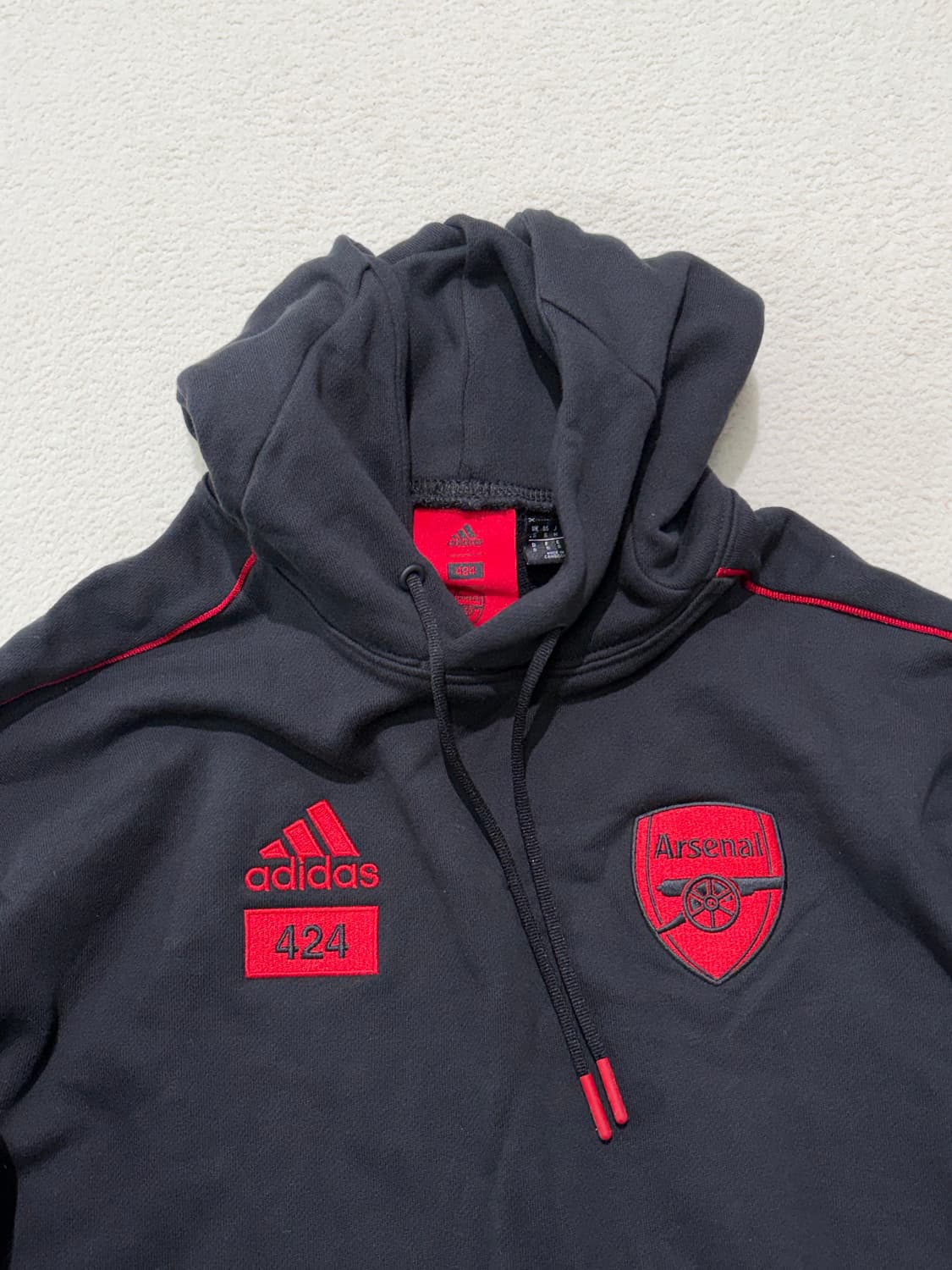 아디다스 아스날 424 축구 유니폼 져지 후드 상품이미지2
