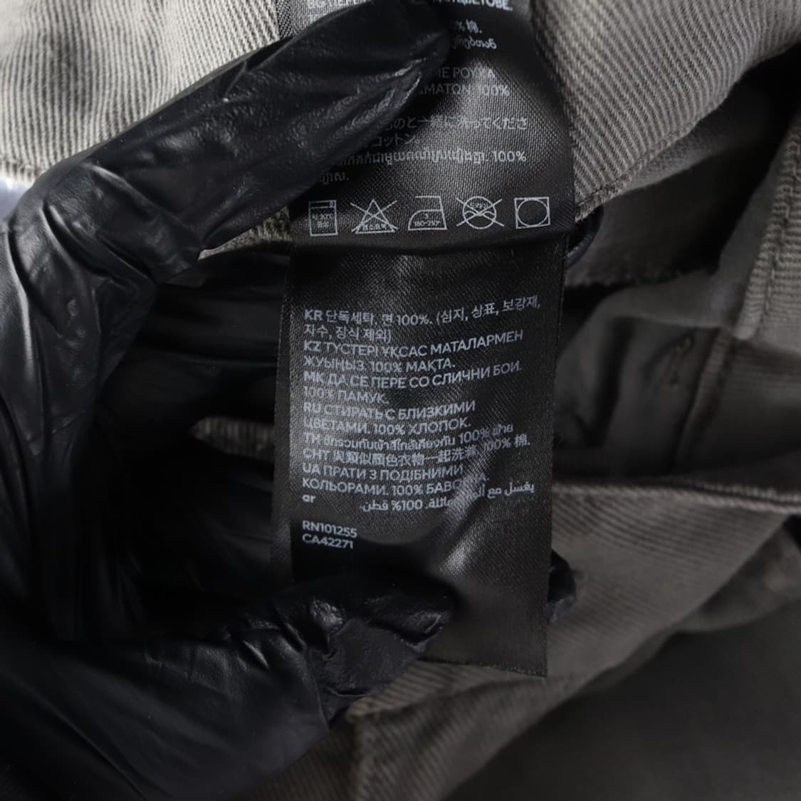 H&M DIVIDED 그레이 와이드 카고팬츠 상품이미지7