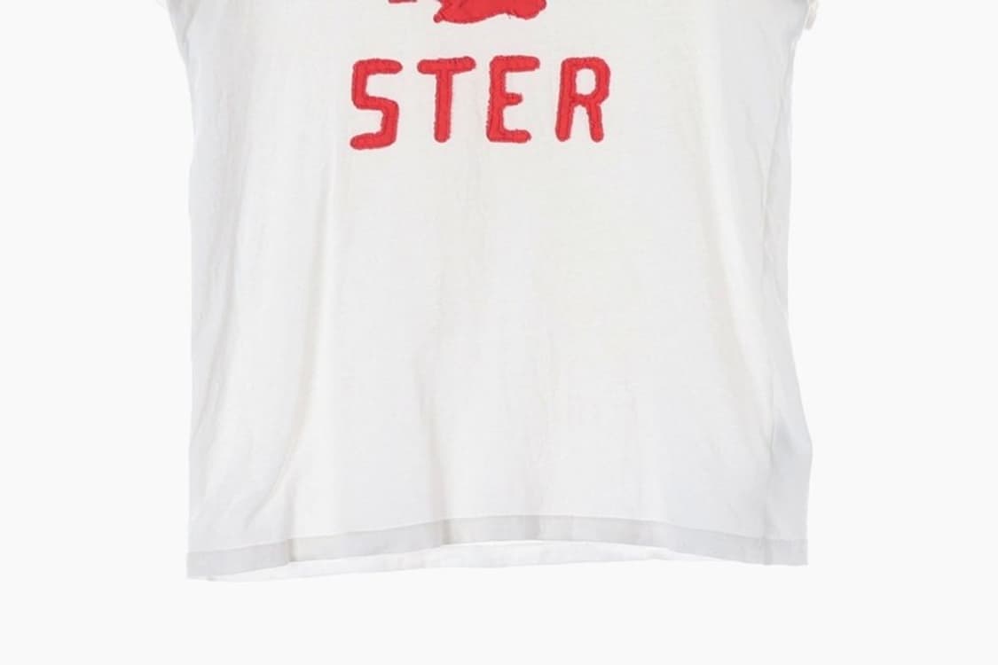 홀리스터 레드 부클 로고 반팔 티셔츠 M 상품이미지4