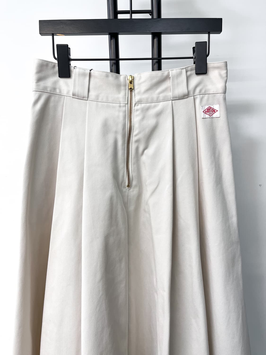 단톤 턱 롱 스커트 상품이미지4