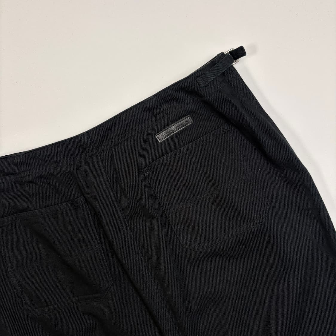 9-00s Lauren Jeans black cotton skirt 상품이미지7