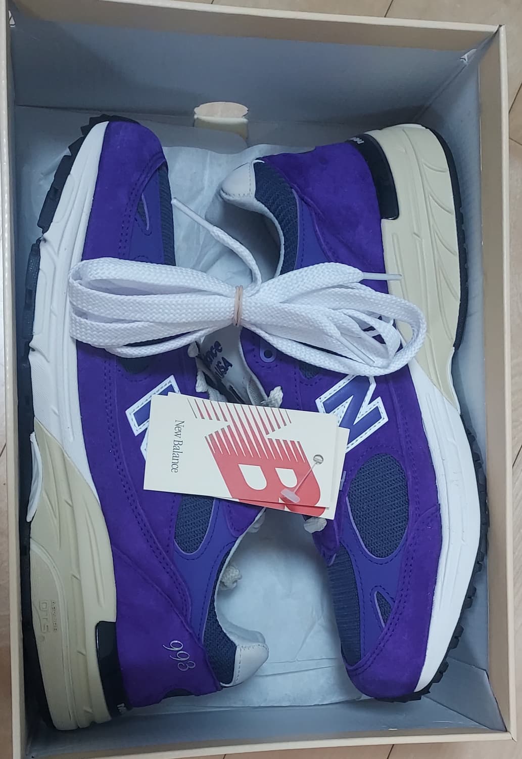 (275)뉴발란스 993 퍼플 인터스텔라  상품이미지6