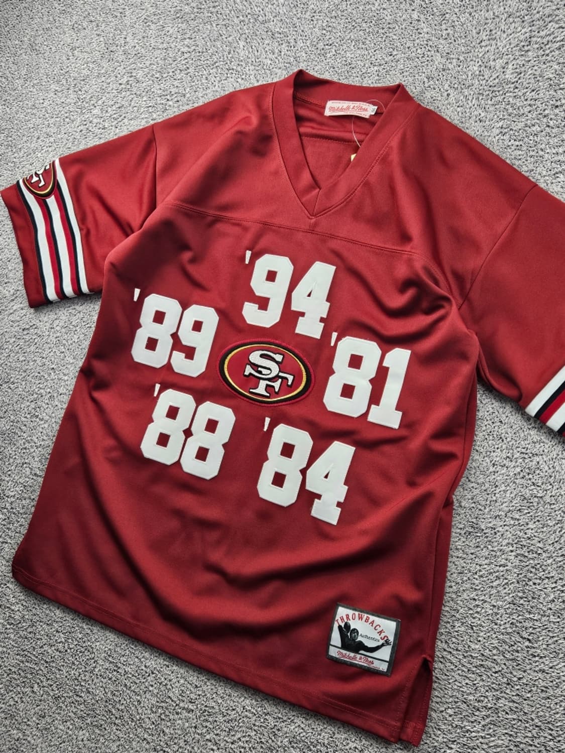 USA 미첼앤네스 샌프란시스코 49ERS 풋볼 져지 (50)/ 11850 상품이미지4