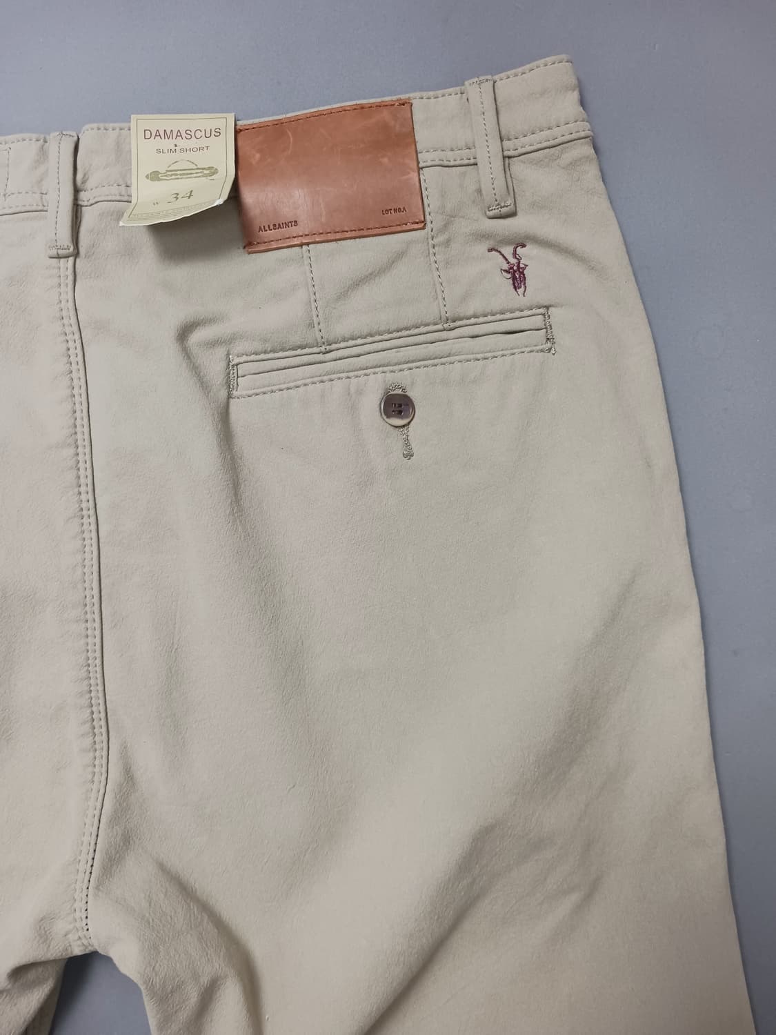 새상품 [34] 올 세인츠 기모 스쿠드핏 링클 하드 코튼팬츠 상품이미지9