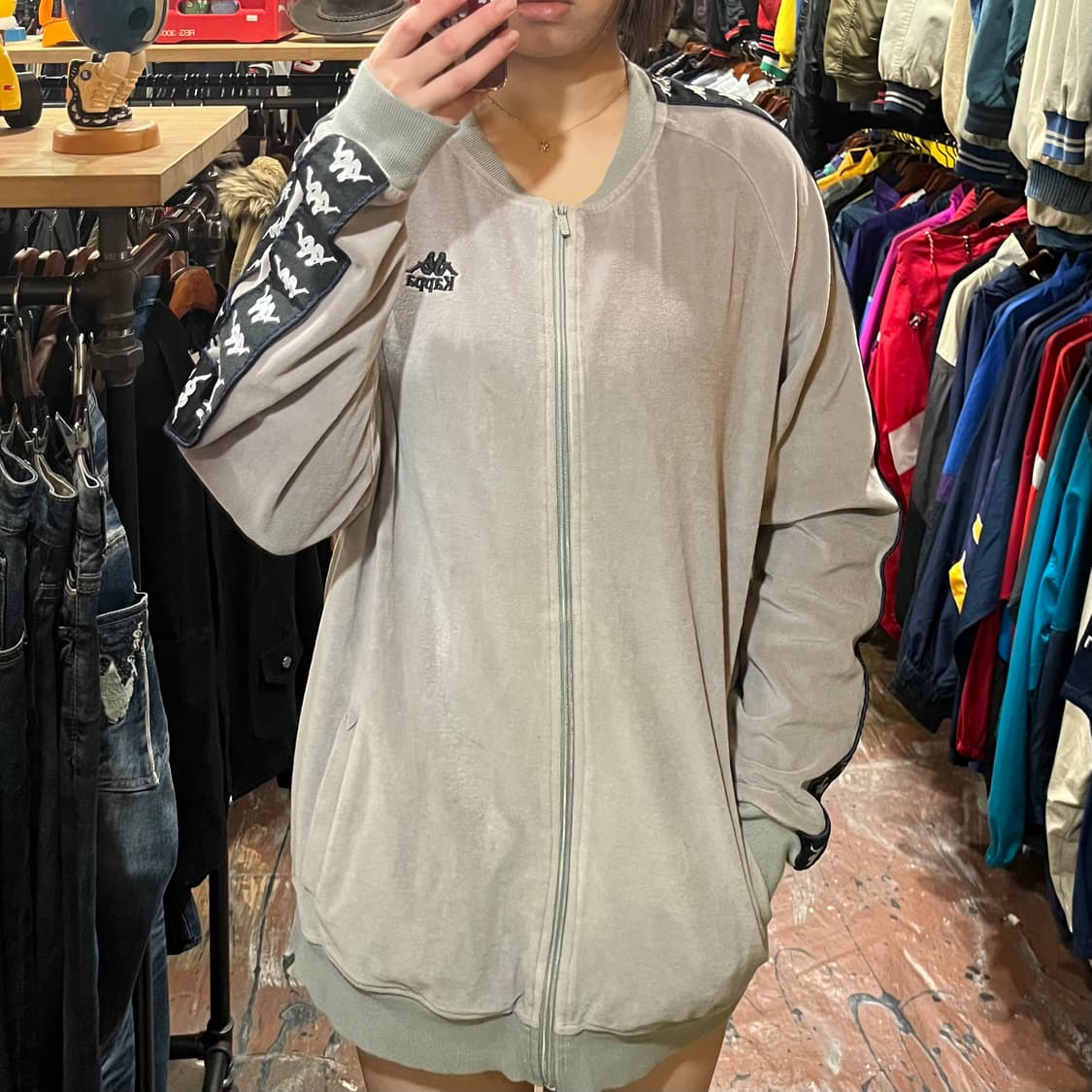 [HI] 카파 집업 그레이 상품이미지2