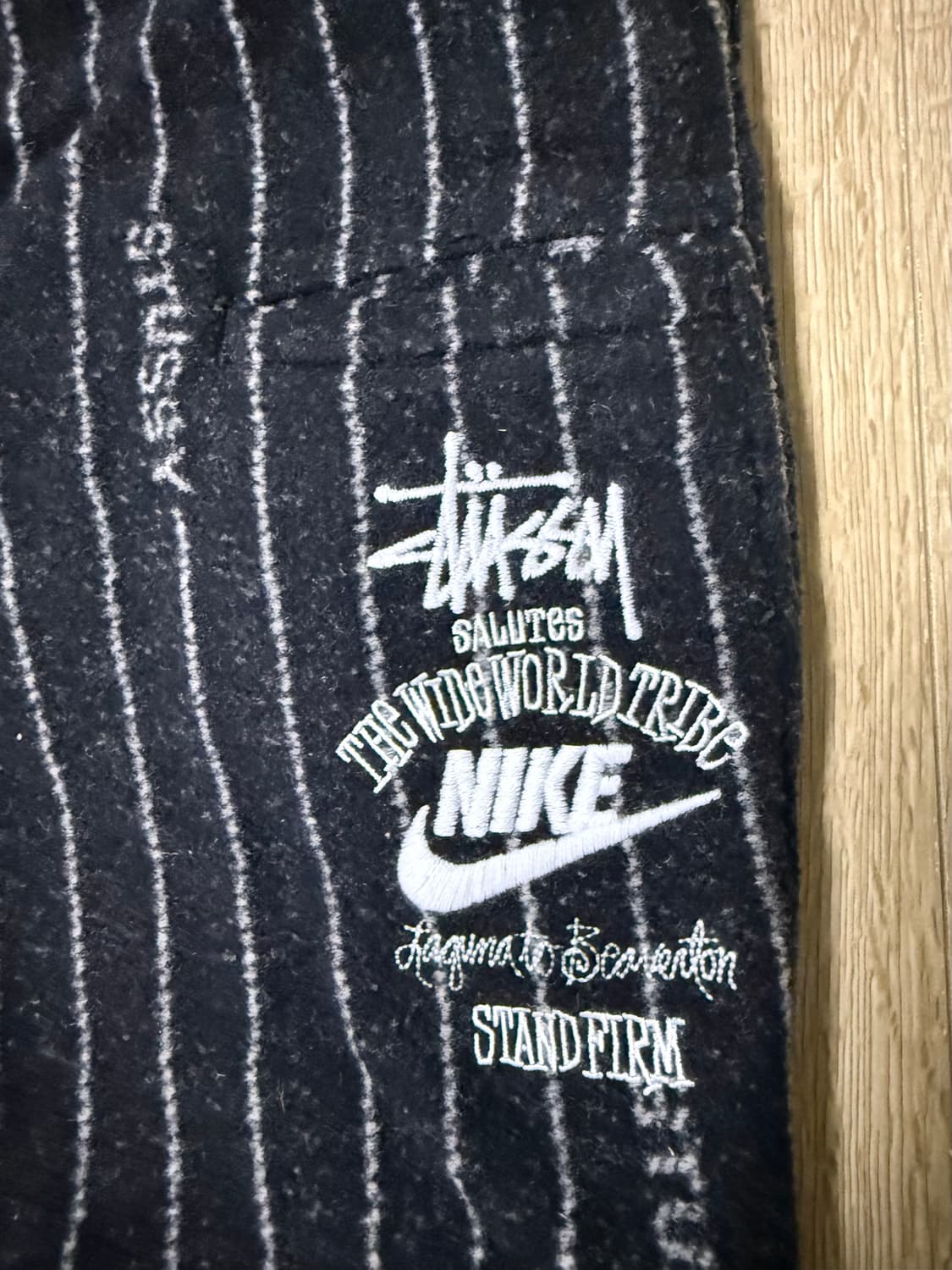 나이키 스투시 울 스트라이프 팬츠 M 상품이미지3