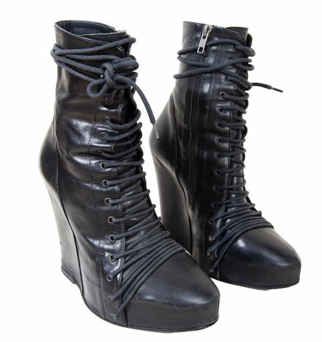 rare* Ann Demeulemeester Lace-up wedge 상품이미지8