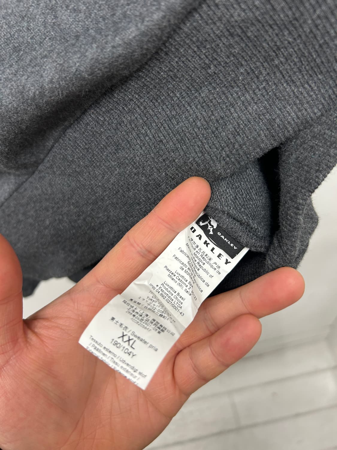 오클리 그레이 스웻셔츠 맨투맨 상품이미지4