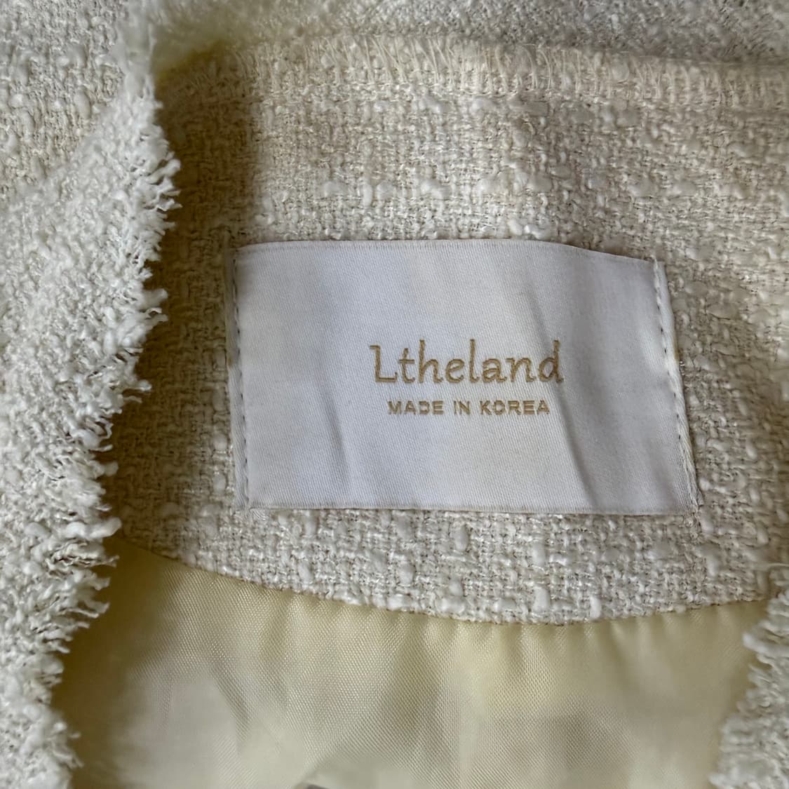 실측확인 빈티지 여성 트위드 자켓0311T 상품이미지3