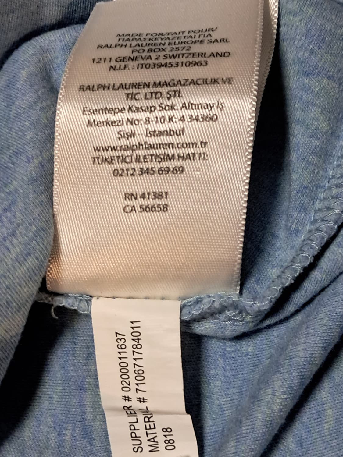 폴로랄프로렌 긴팔티 남성M 상품이미지10