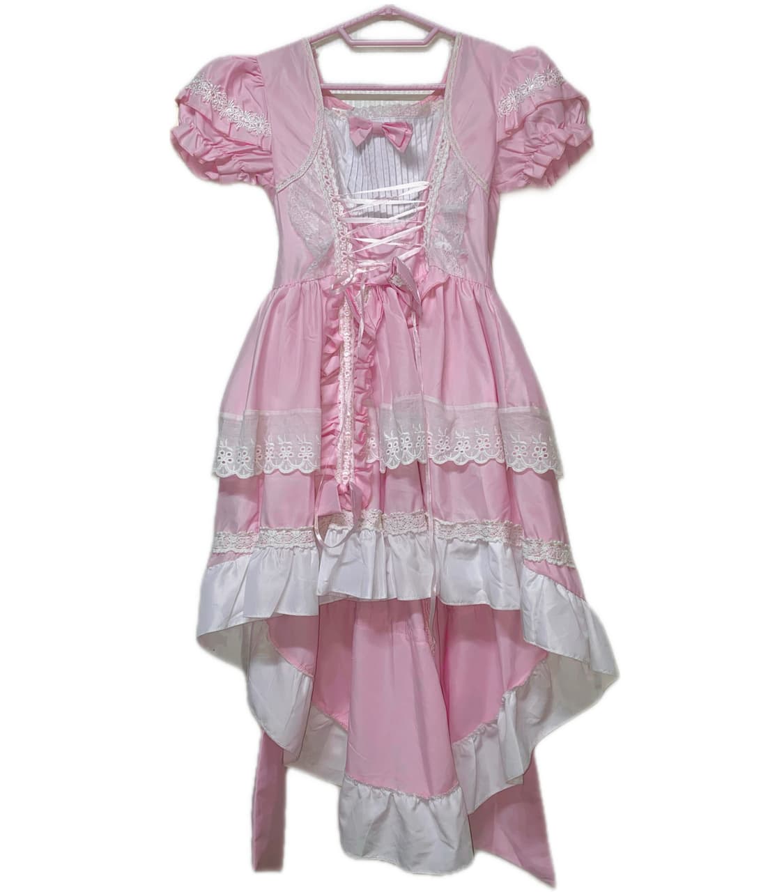 로리타 핑크 레이스 드레스 상품이미지1