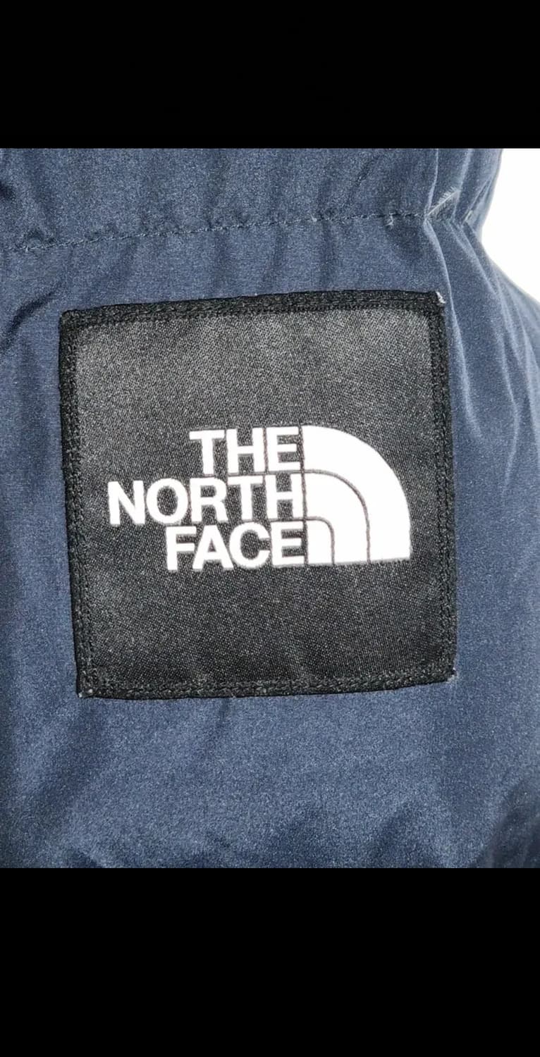 (L) 노스페이스 구스다운 롱패딩 점퍼 네이비 거위털 패딩코트  상품이미지5