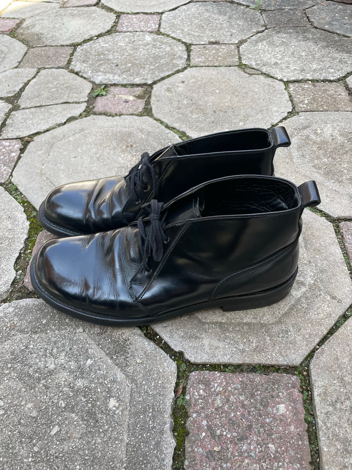 N.hoolywood 레더 부츠 상품이미지1