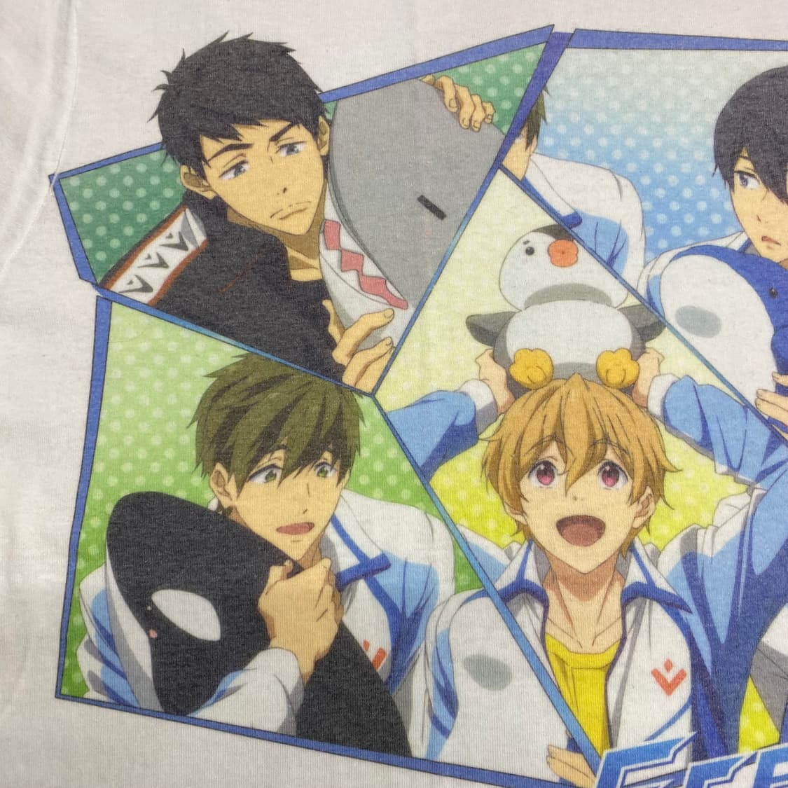 프리 Free! 오피셜 애니메이션 티셔츠 상품이미지4