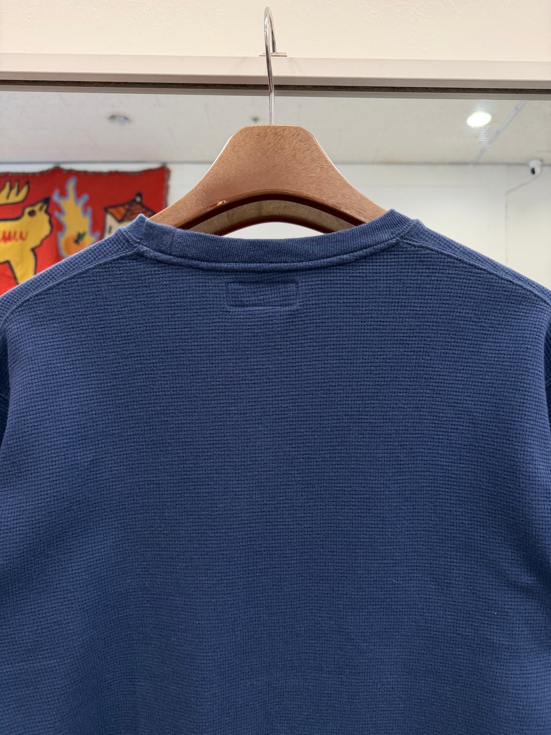 Polo ralph lauren 폴로 랄프로렌 와플 니트 스웻 (navy 상품이미지6