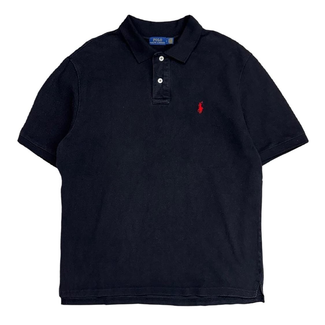 RALPH LAUREN PK 반팔티 블랙 L 상품이미지1