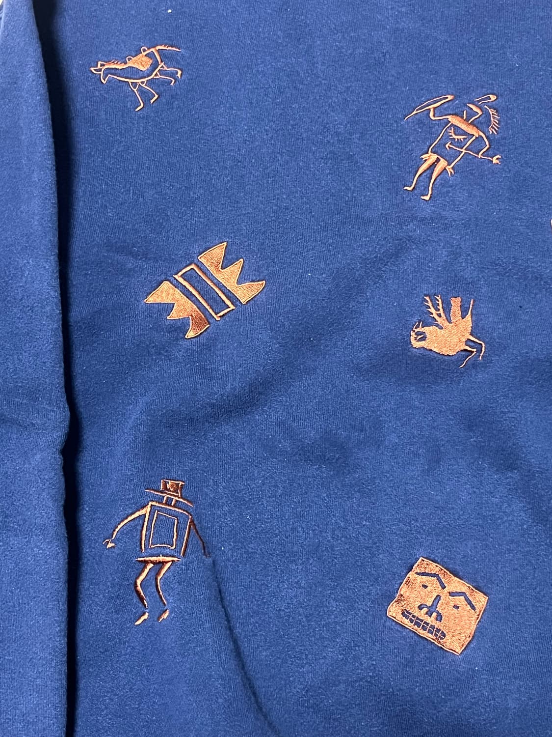 HAI sporting gear 네이비 맨투맨 상품이미지2