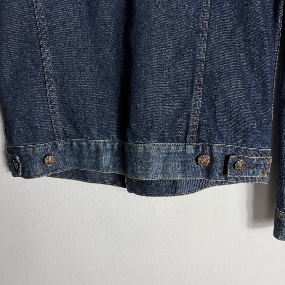 에드윈 5035 클래식 데님 트러커 자켓(M) 상품이미지6