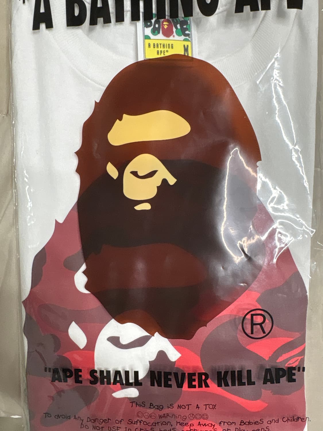 베이프 카모 빅에이프 티셔츠 상품이미지1