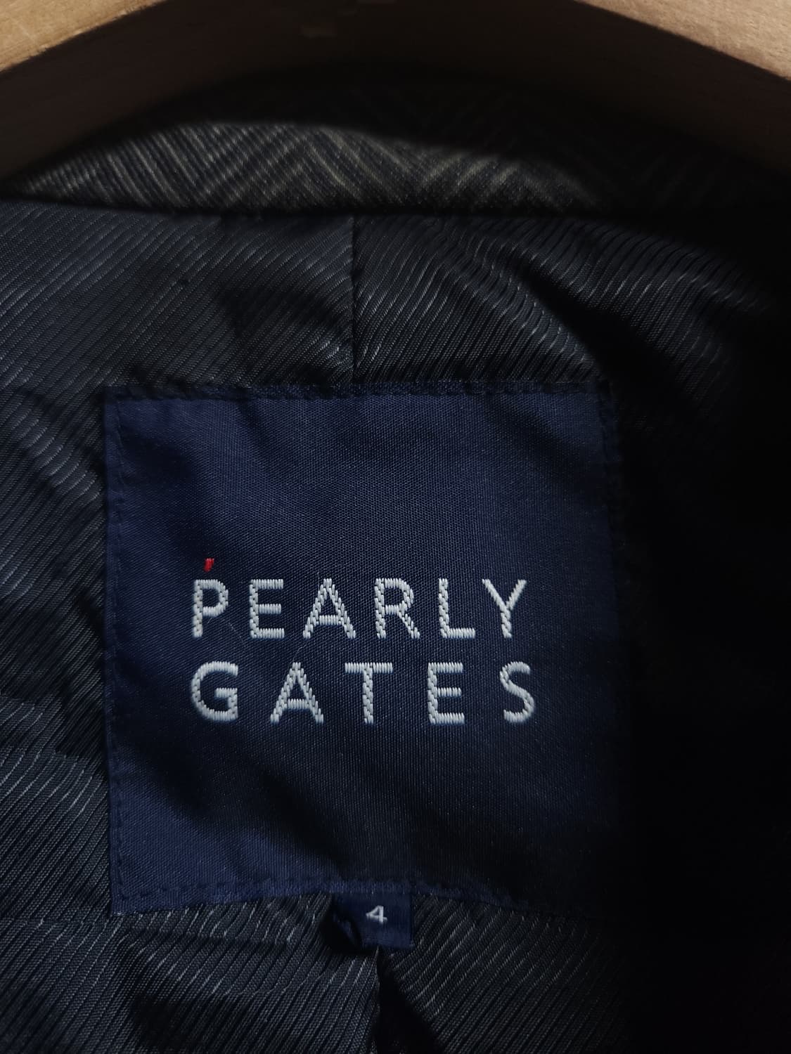 파리게이츠 골프 헤링본 오리털 점퍼, M 상품이미지3