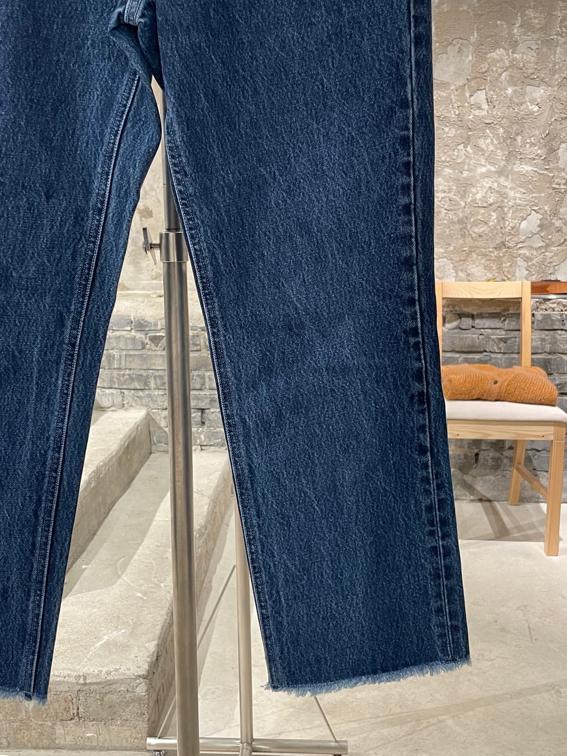 라프 시몬스 21S/S 픽쳐 패치 크롭드 데님 팬츠 상품이미지5