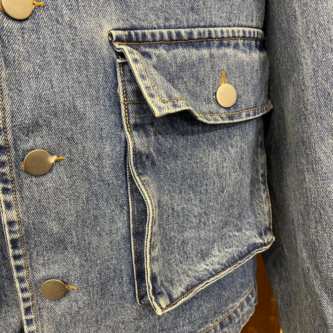 노클 데님 워크자켓 상품이미지6