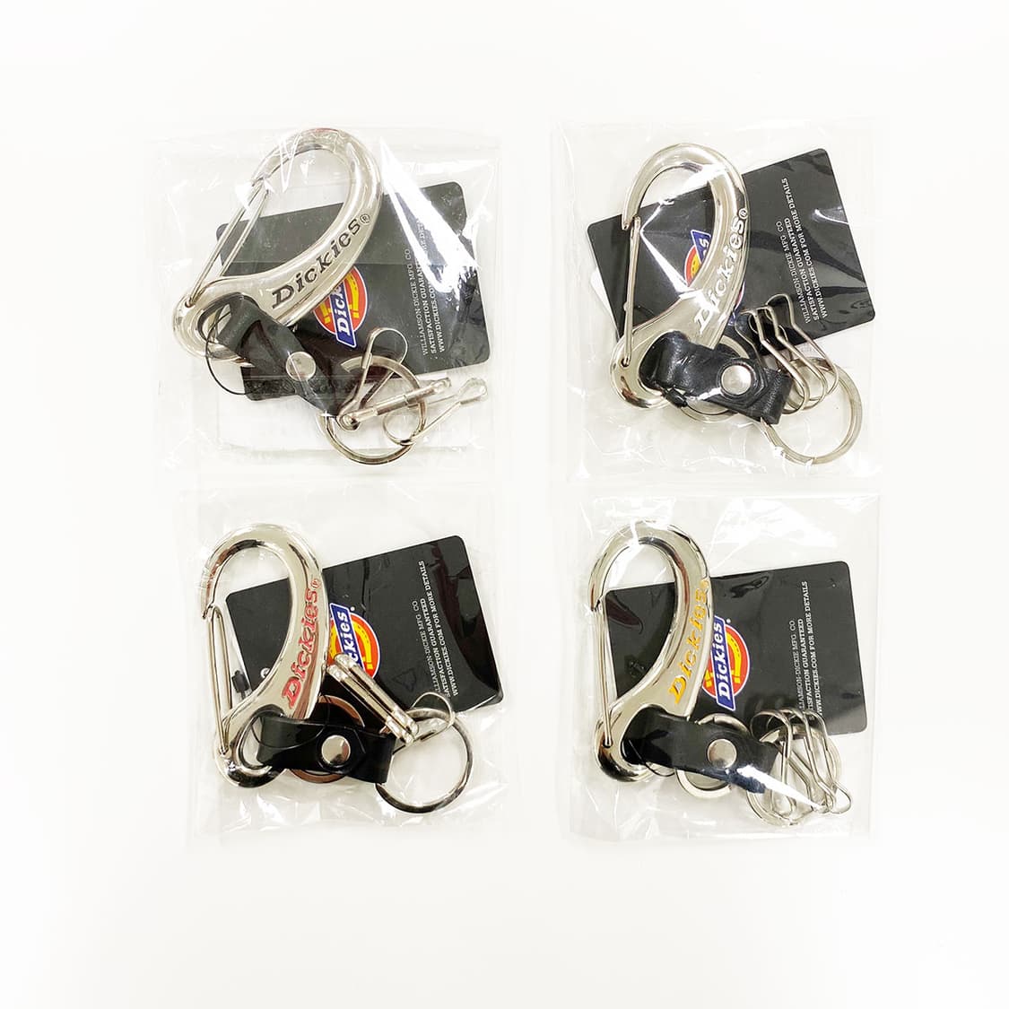 디키즈 실버 카라비너 키링 상품이미지5