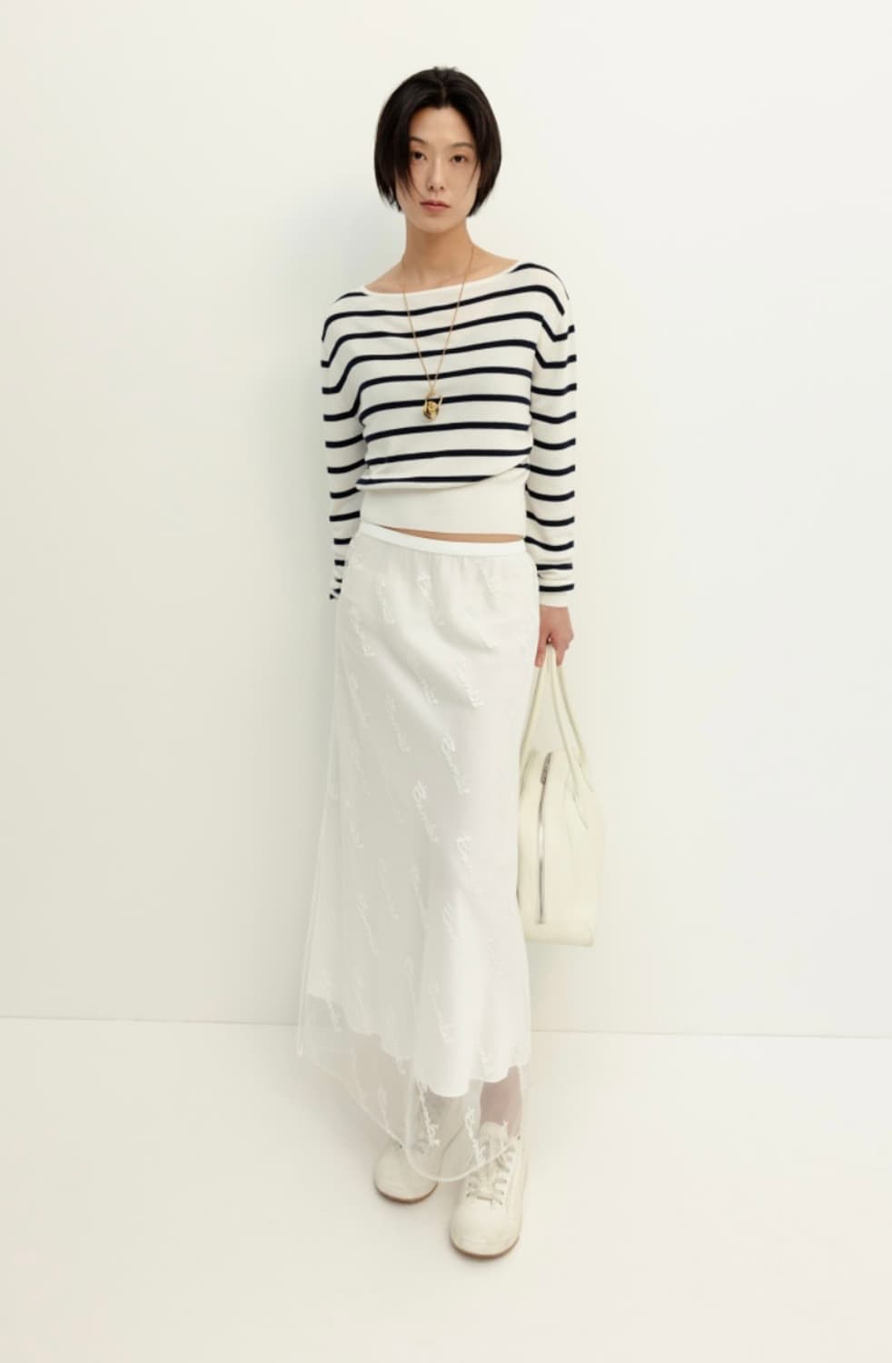 오르 실크 블랜드 풀오버 아이보리 상품이미지3