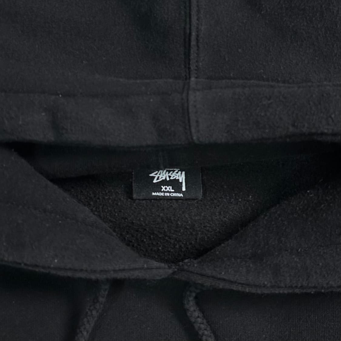 스투시 스타로고 블랙 오버사이즈 후드티 상품이미지5