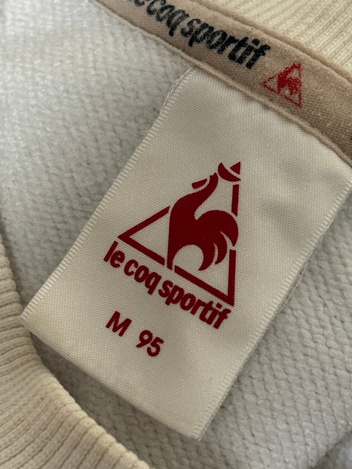 르꼬끄 스포르티브 라운드 맨투맨 M (실측 상 L) 상품이미지3