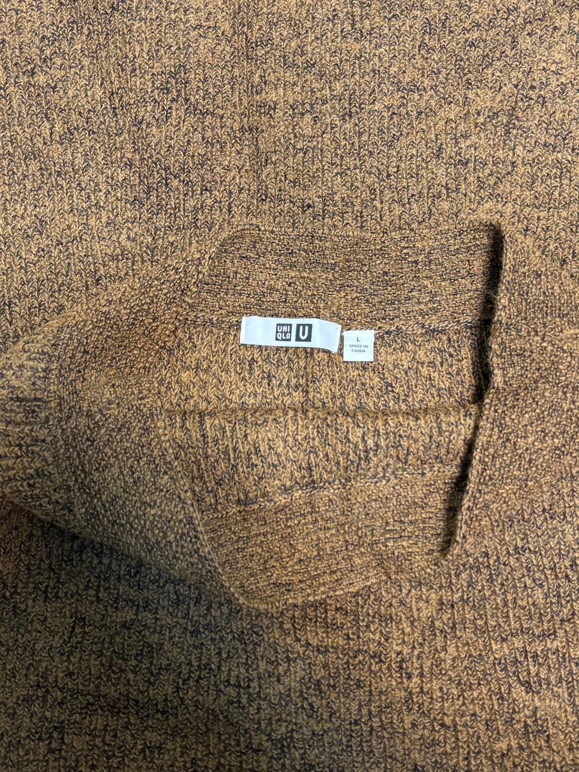 유니클로 브라운 니트 스커트 상품이미지2