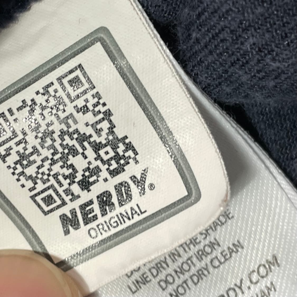 [L] 널디 벨벳 트랙 자켓 네이비 상품이미지3