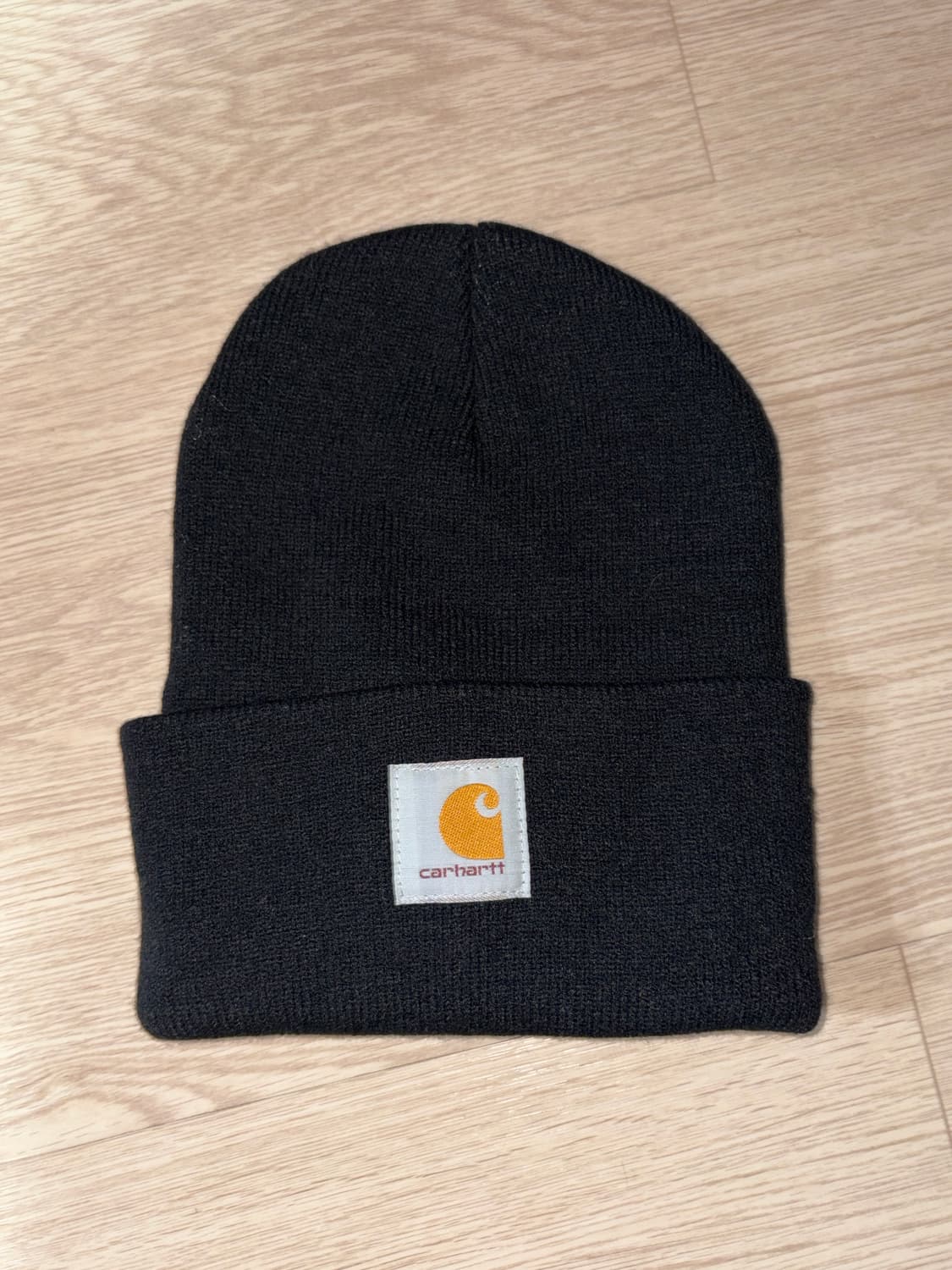 칼하트 니트 커프드 비니 블랙 상품이미지1