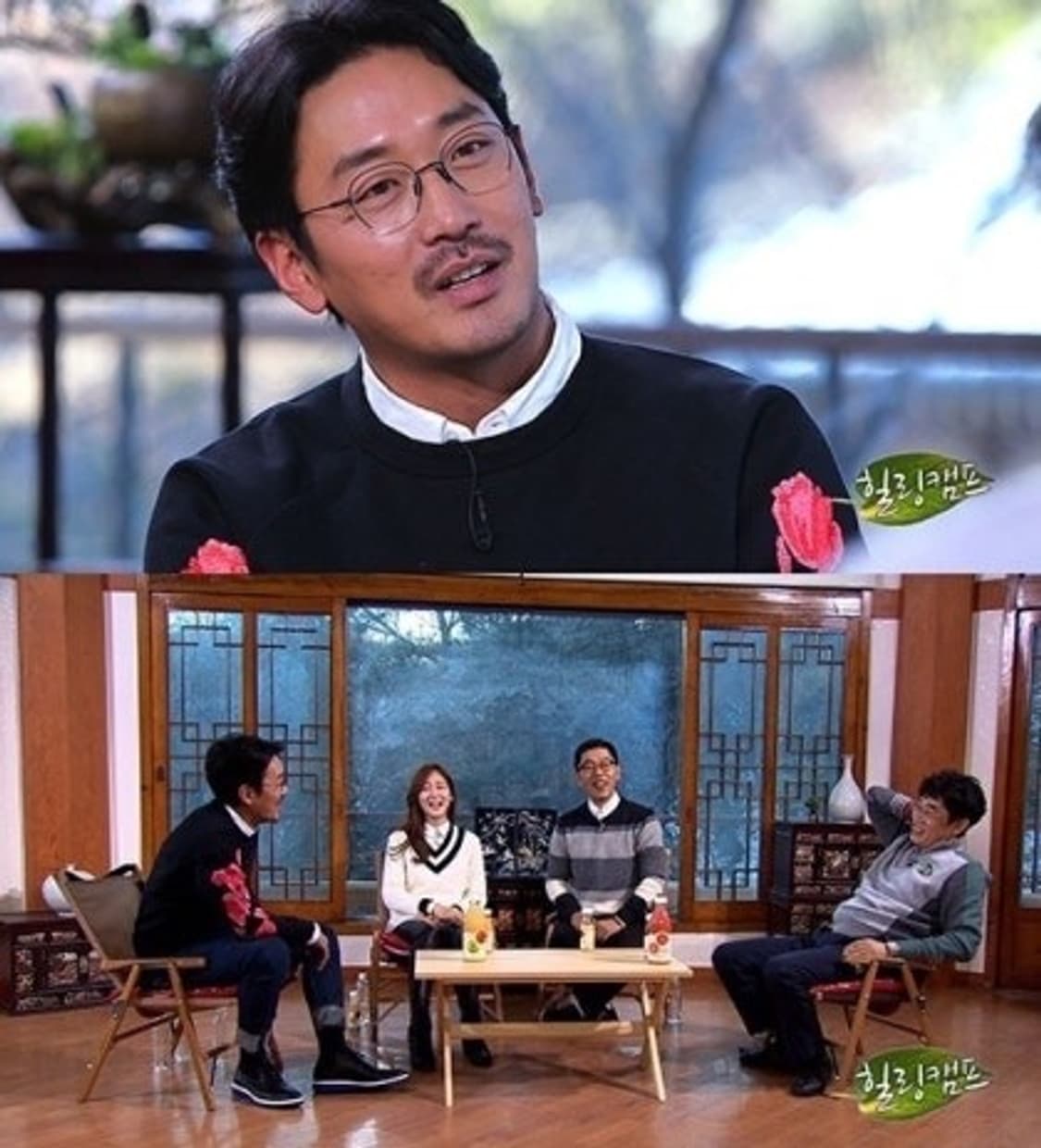 아워레가시 로즈 엠브로이더드 맨투맨 스웨트셔츠 장미 하정우 착용 상품이미지4