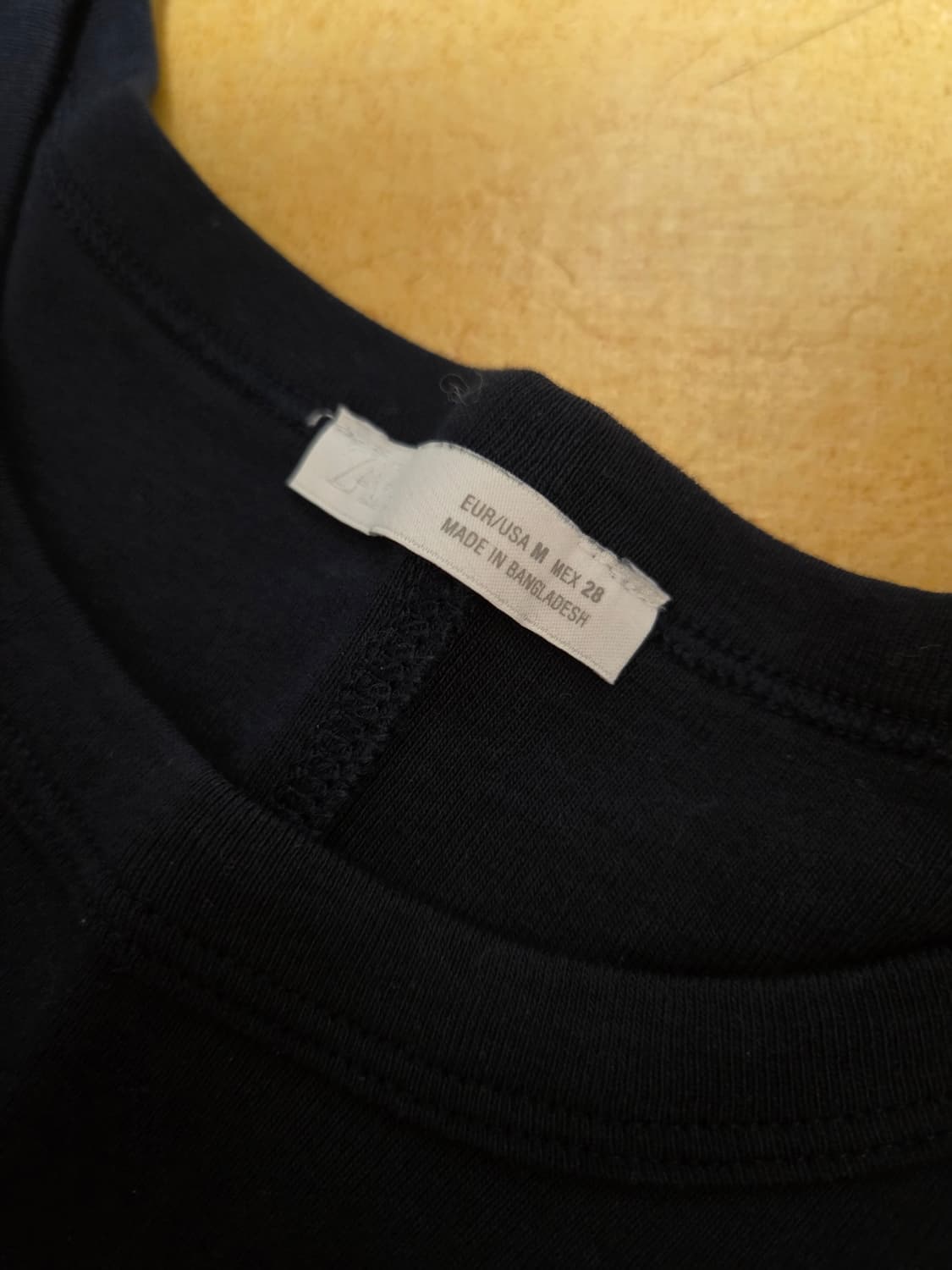 자라 블랙 반팔 티셔츠 M 상품이미지2