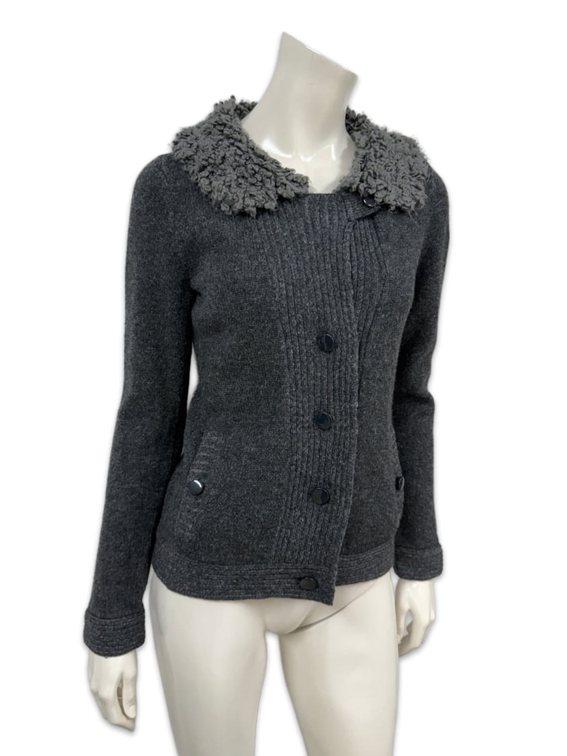 빈티지 GAP 다크 그레이 니트 가디건 상품이미지1