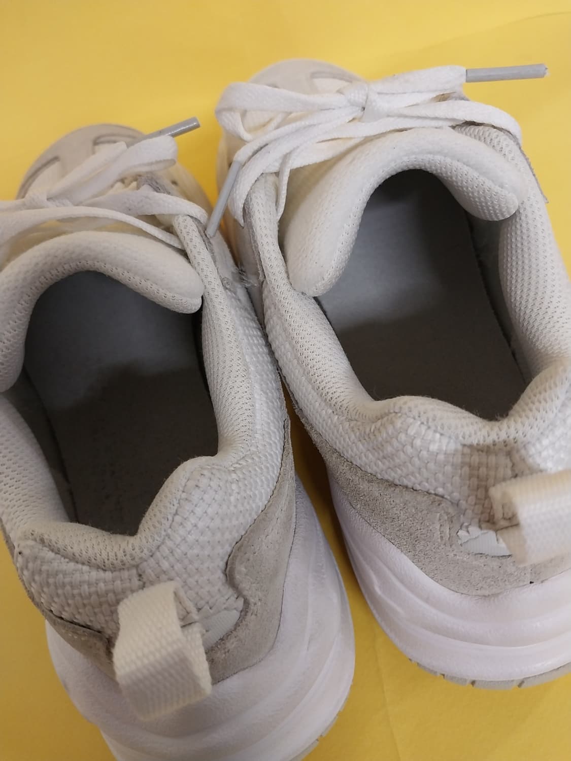 여성 나이키 테크 헤라 화이트 런닝화, 운동화 (235) 상품이미지6