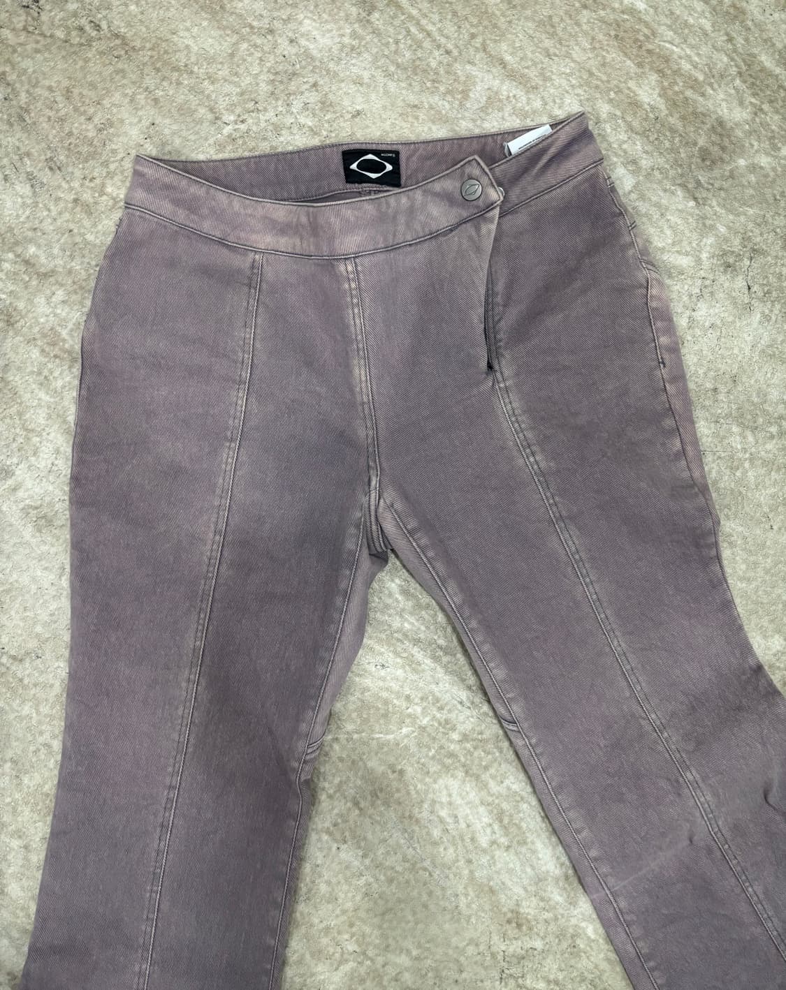 미스치프 워시드 부츠컷 팬츠 퍼플 S 상품이미지4