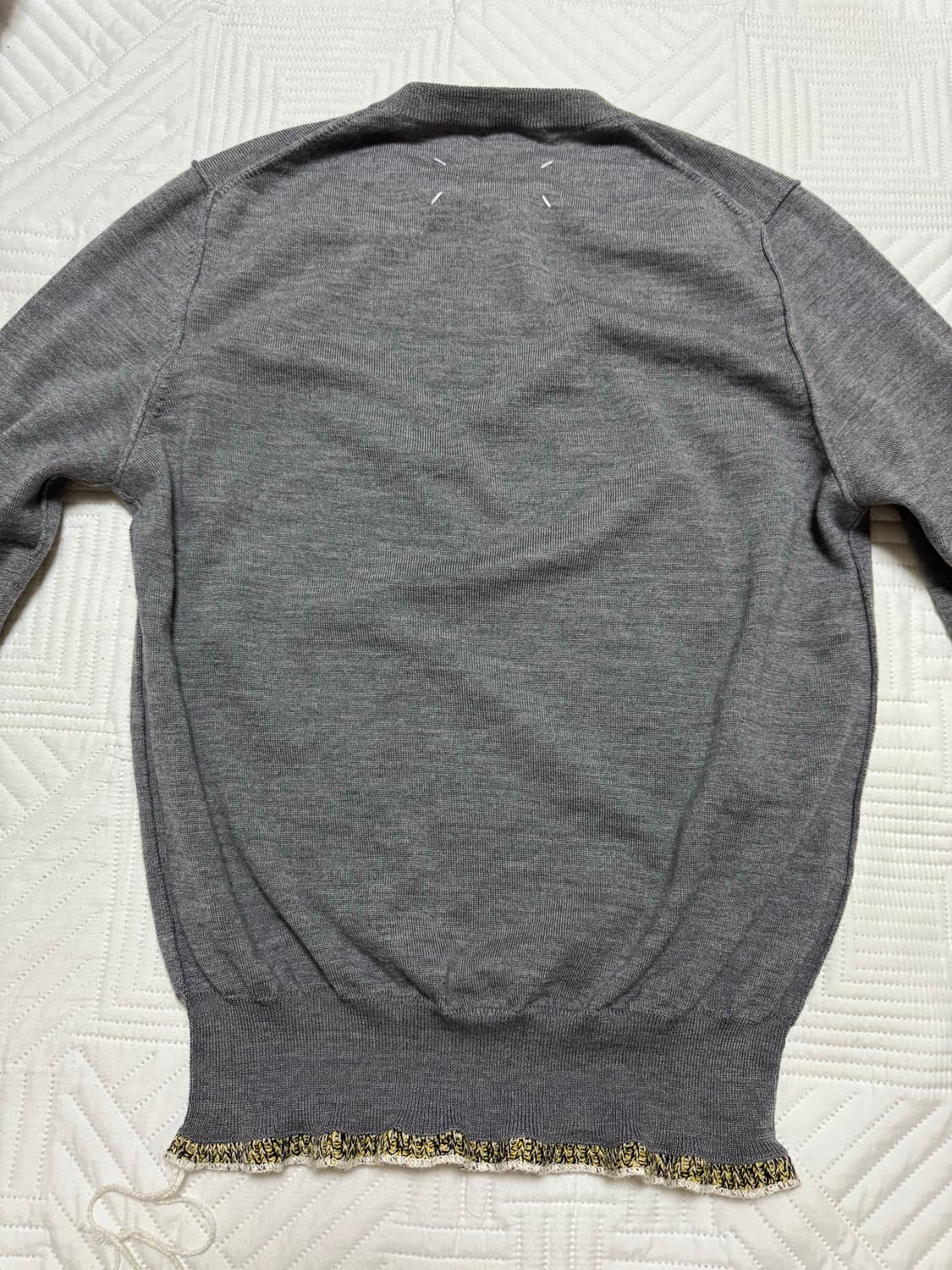 [S] 마르지엘라 레이어드니트 그레이 상품이미지7