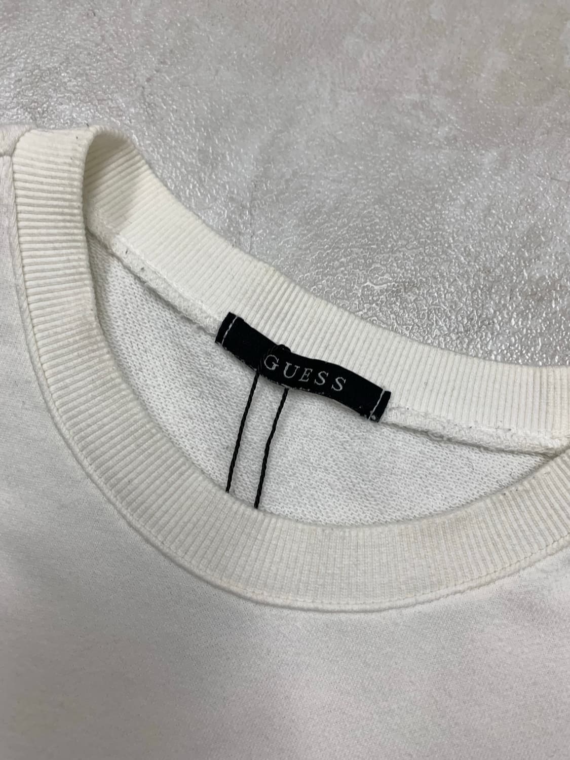 게스 화이트 맨투맨 #715 상품이미지4