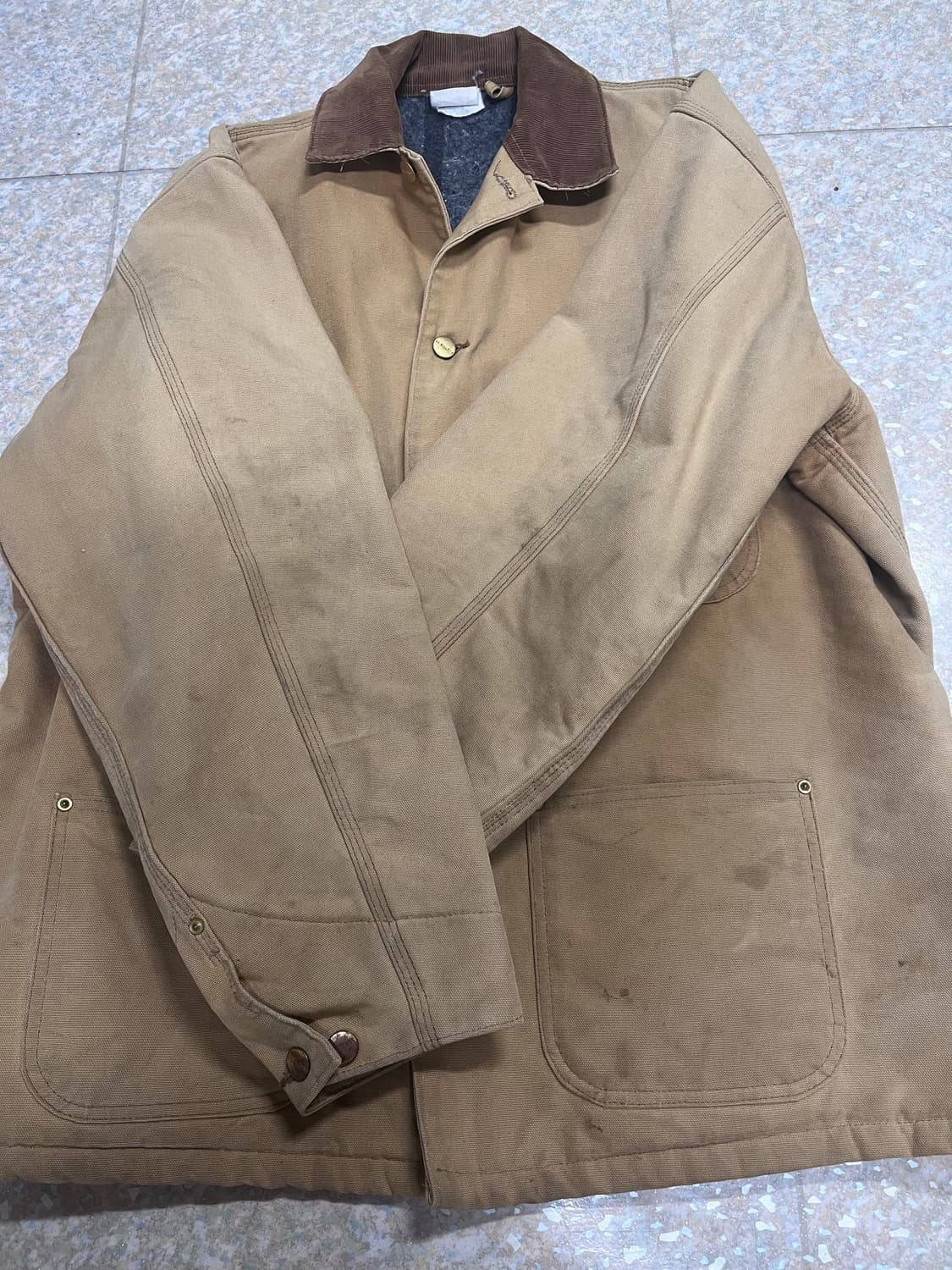 칼하트 초어코트 6BLC 덕자켓 상품이미지8