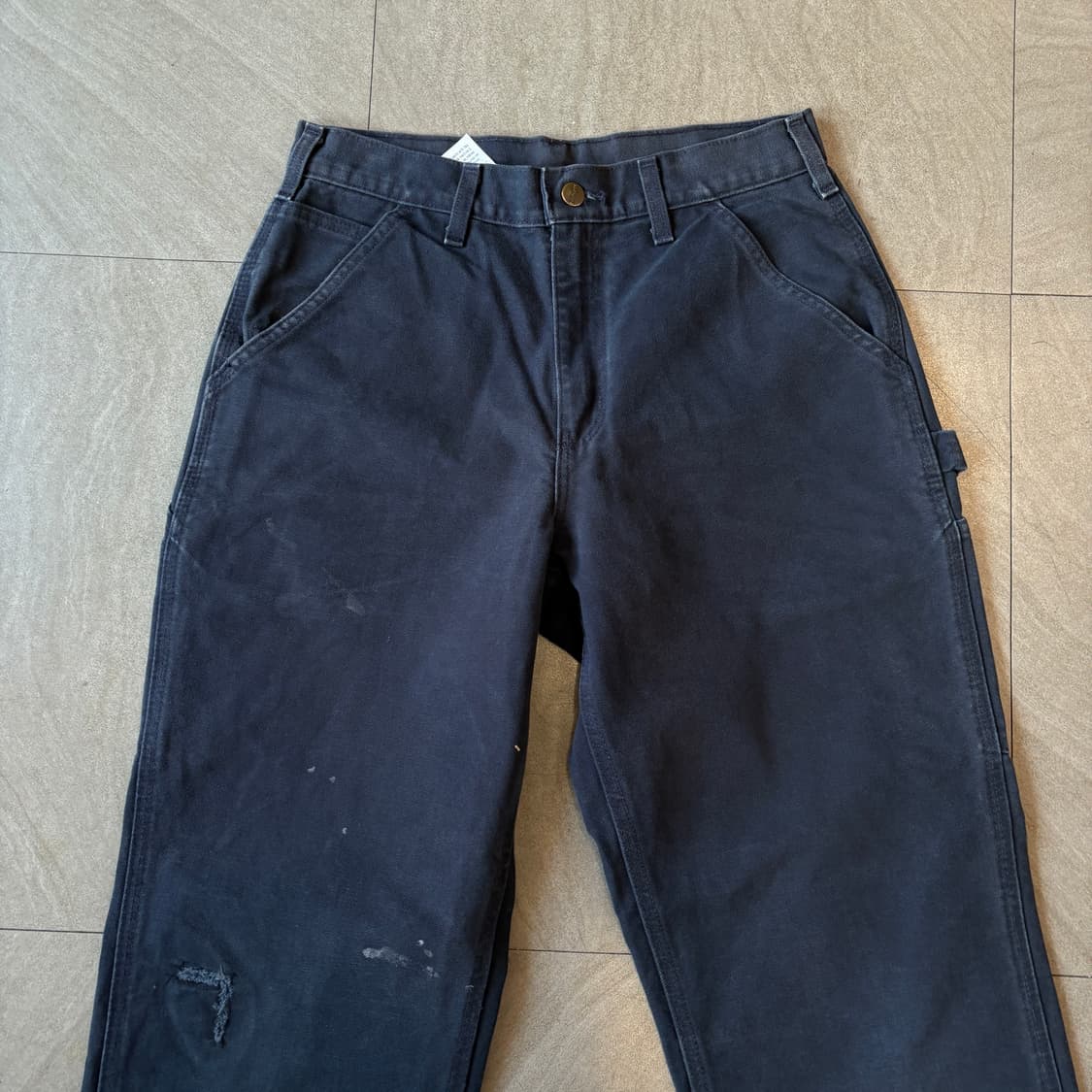 칼하트 정품 오리지널 네이비 카펜터 팬츠  상품이미지7