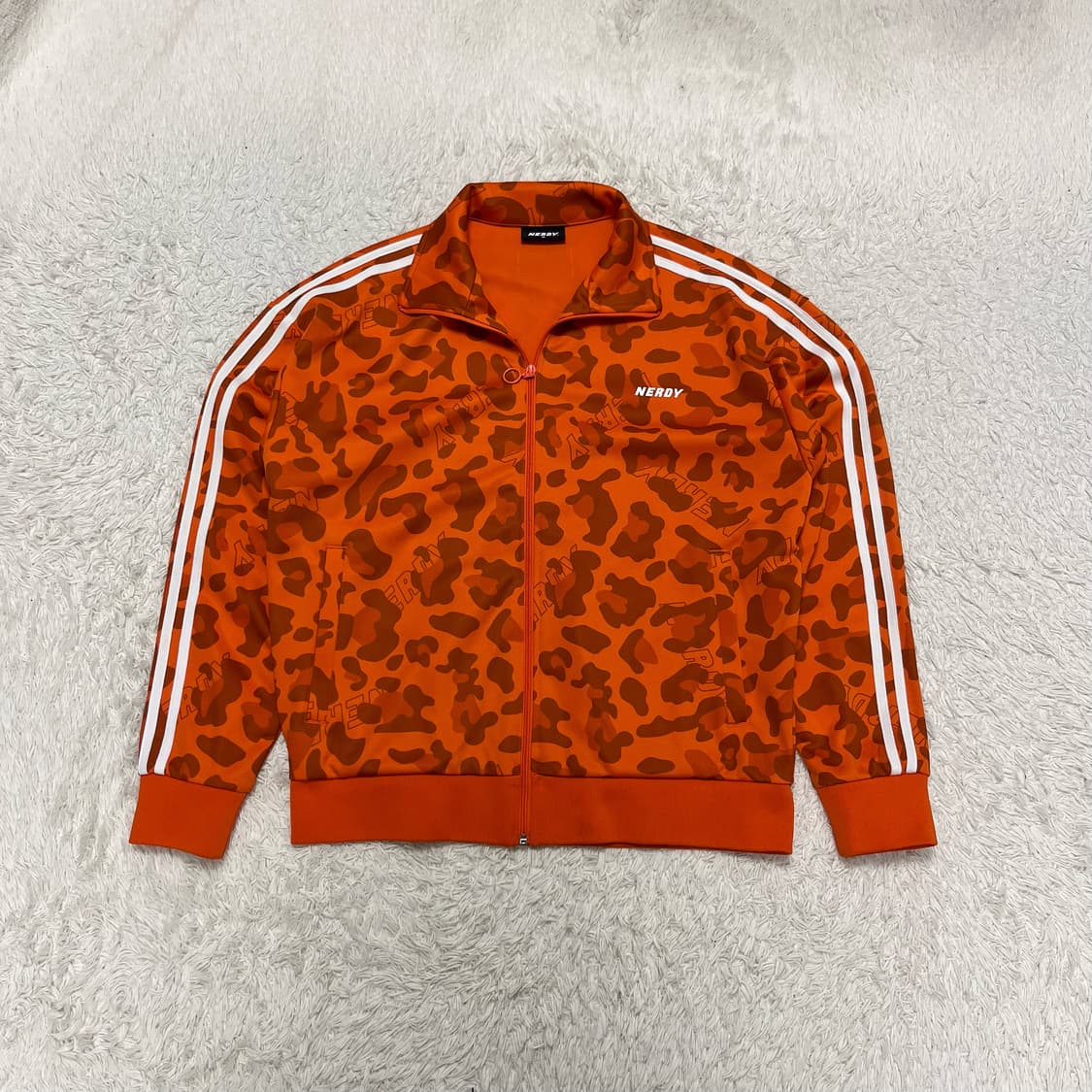 Nerdy Orange Camo Jersey 상품이미지4