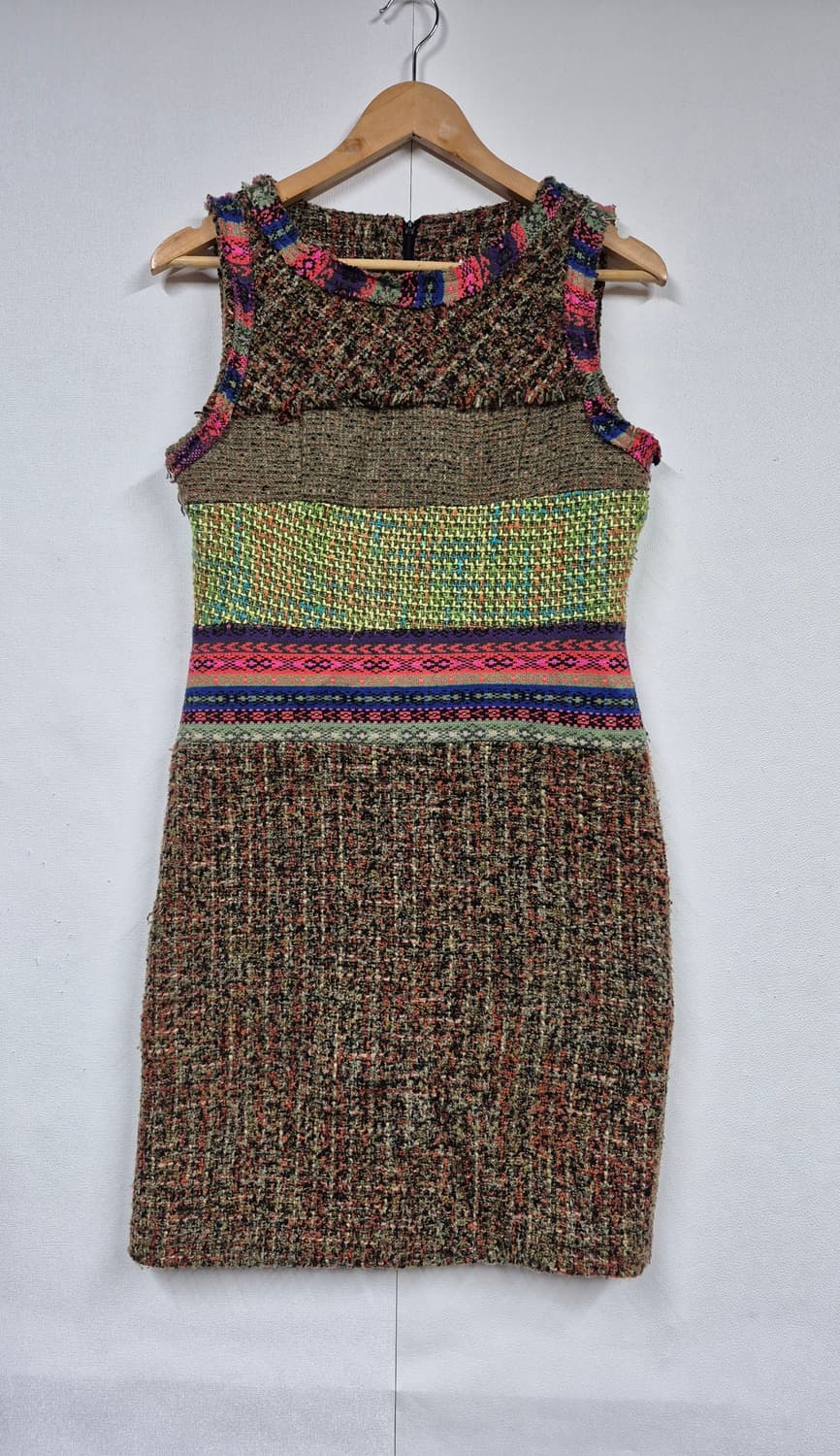 트위드 롱원피스 상품이미지1