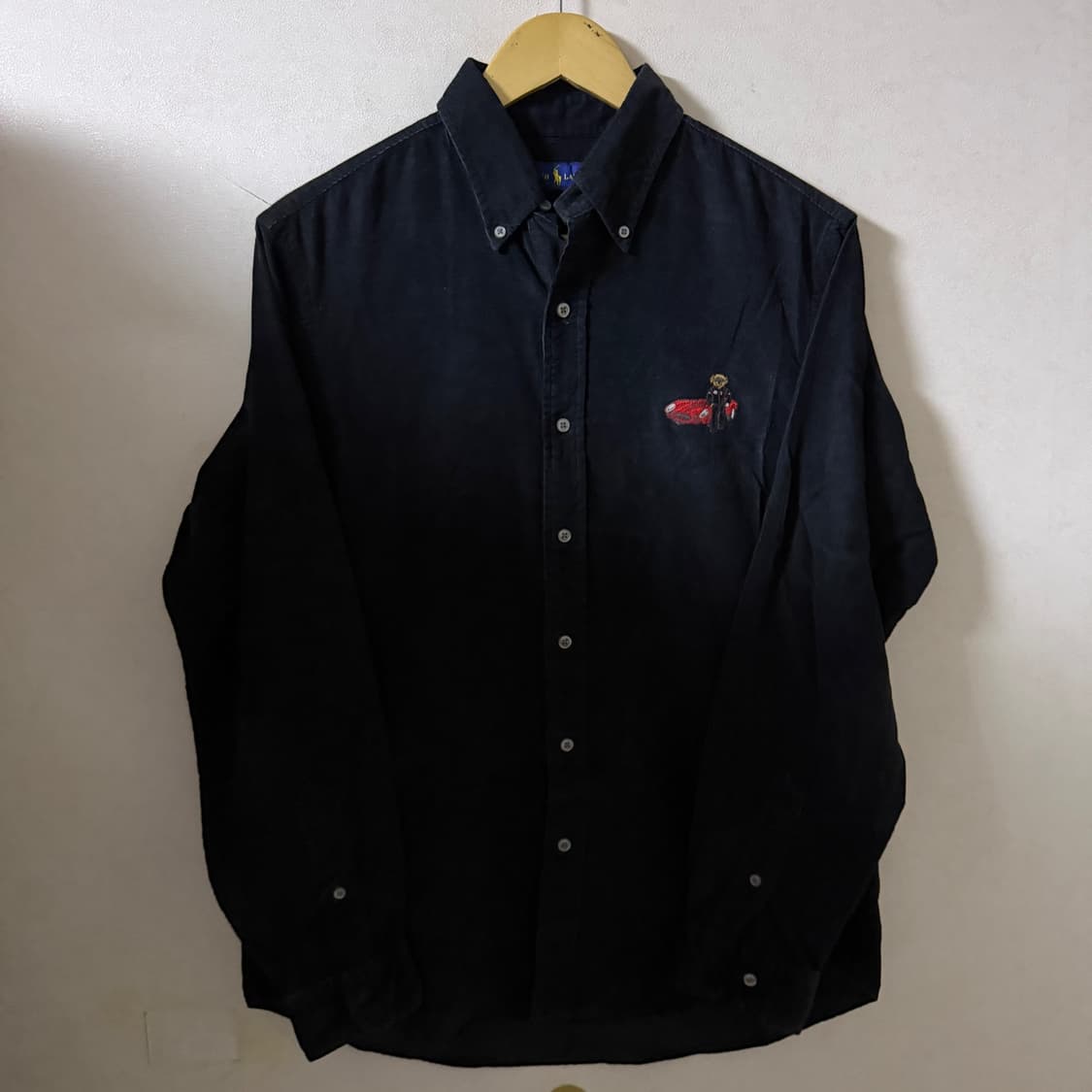 폴로 랄프로렌 베어 레이싱 코듀로이 셔츠 M (100정도) 상품이미지1